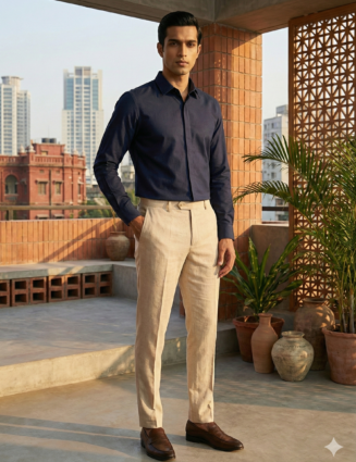 The Deckside Linen-Blend Button-Down